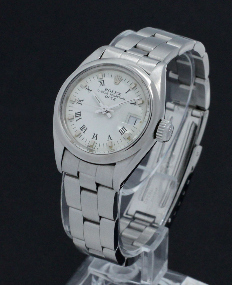 Rolex Oyster Perpetual Lady Date 6916 - 1980 - Rolex horloge - Rolex kopen - Rolex dames horloge - Trophies Watches