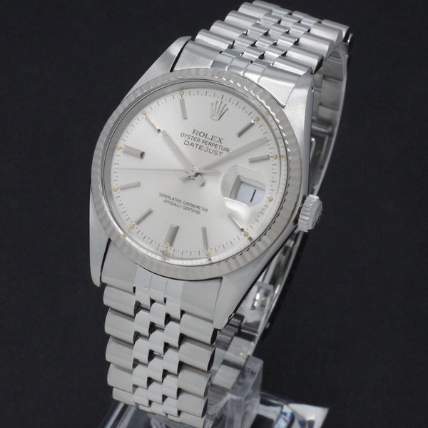 Rolex Datejust 16014 - 1984 - Rolex horloge - Rolex kopen - Rolex heren horloge - Trophies Watches