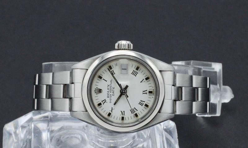 Rolex Oyster Perpetual Lady Date 6916 - 1980 - Rolex horloge - Rolex kopen - Rolex dames horloge - Trophies Watches