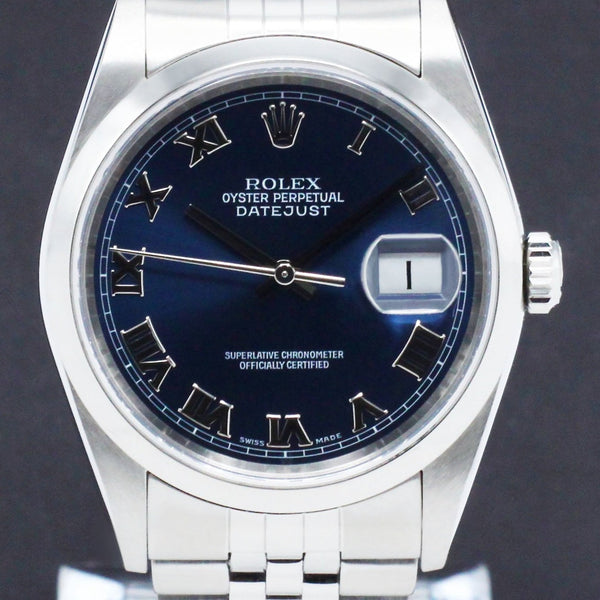 Rolex Datejust 16200 - 2006 - Rolex horloge - Rolex kopen - Rolex heren horloge - Trophies Watches