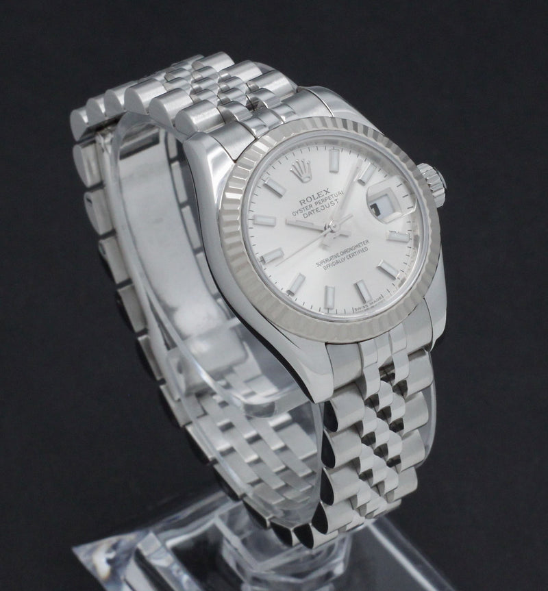 Rolex Oyster Perpetual Lady Datejust 179174 - 2009 - Rolex horloge - Rolex kopen - Rolex dames horloge - Trophies Watches