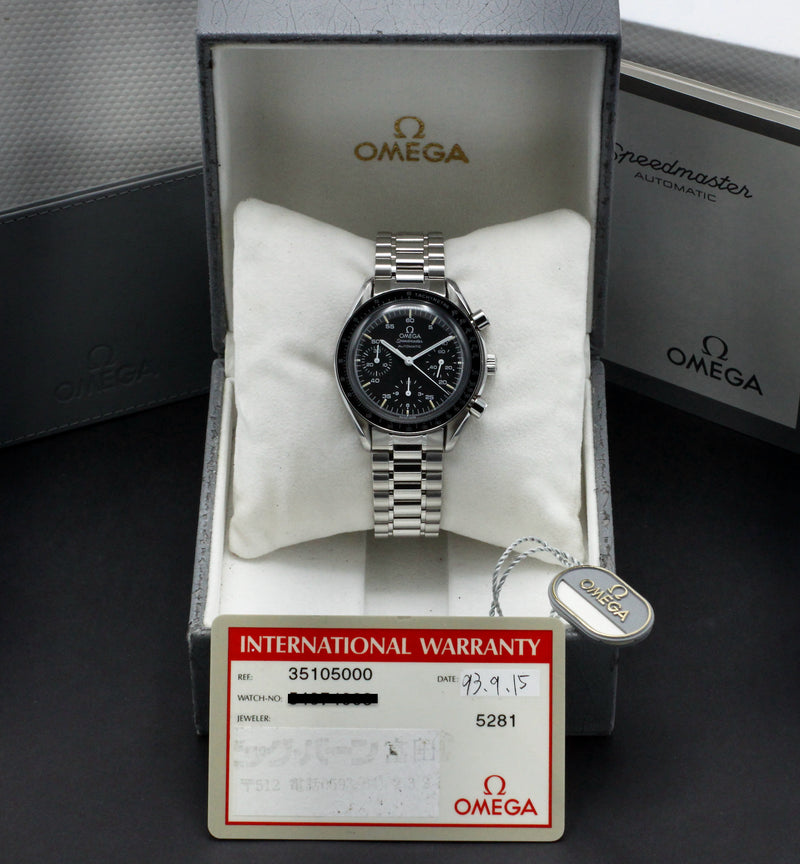 Omega Speedmaster Reduced 3510.50.00 - 1993 - Omega horloge - Omega kopen - Omega heren horloge - Trophies Watches