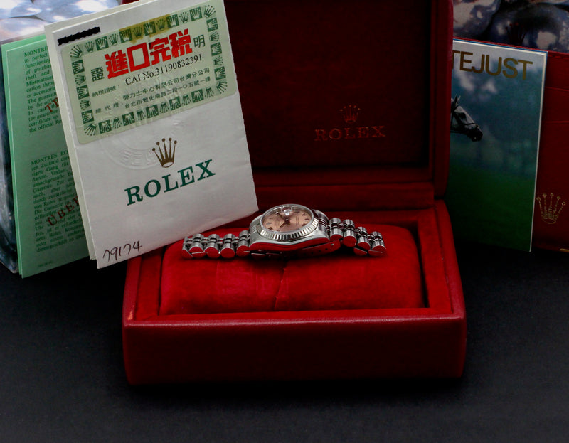 Rolex Oyster Perpetual Lady Datejust 79174 - 2000 - Rolex horloge - Rolex kopen - Rolex dames horloge - Trophies Watches