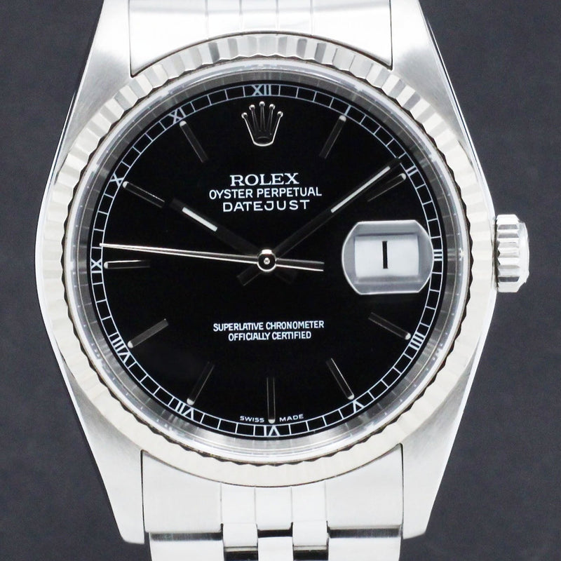 Rolex Datejust 16234 - 2005 - Rolex horloge - Rolex kopen - Rolex heren horloge - Trophies Watches