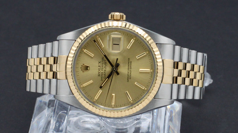 Rolex Datejust 16013 - 1986 - Rolex horloge - Rolex kopen - Rolex heren horloge - Trophies Watches