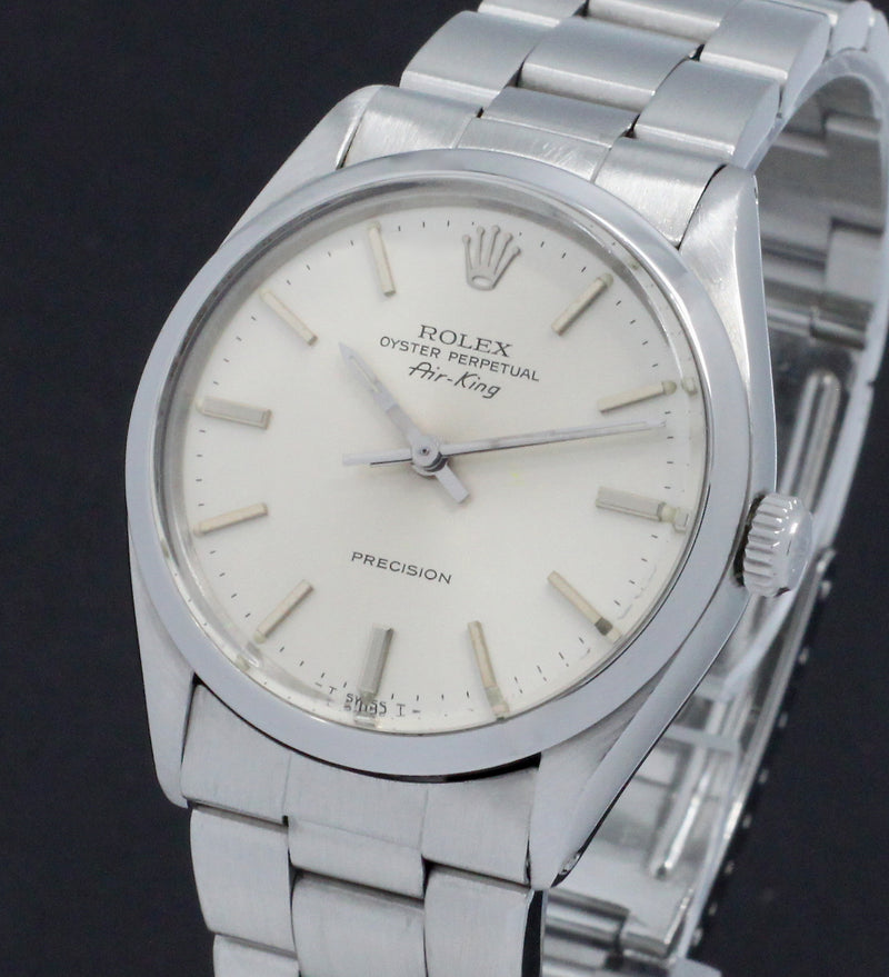 Rolex Air King Precision 5500 - 1984 - Rolex horloge - Rolex kopen - Rolex heren horloge - Trophies Watches