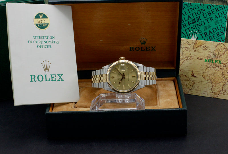 Rolex Datejust 16013 - 1986 - Rolex horloge - Rolex kopen - Rolex heren horloge - Trophies Watches