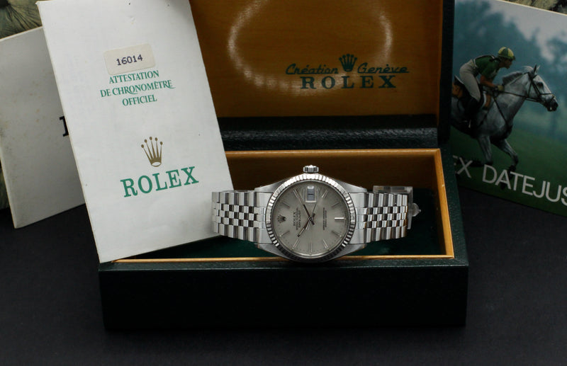 Rolex Datejust 16014 - 1987 - Rolex horloge - Rolex kopen - Rolex heren horloge - Trophies Watches