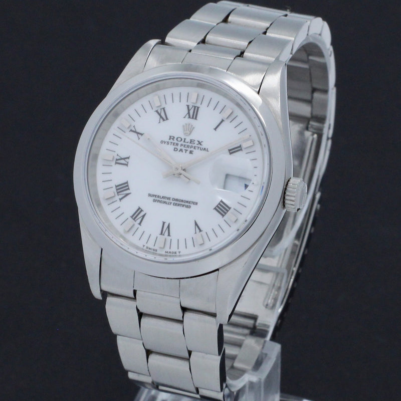 Rolex Oyster Perpetual Date 15200 - 1996 - Rolex horloge - Rolex kopen - Rolex heren horloge - Trophies Watches