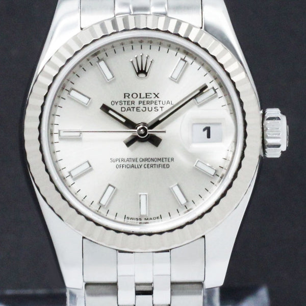 Rolex Oyster Perpetual Lady Datejust 179174 - 2009 - Rolex horloge - Rolex kopen - Rolex dames horloge - Trophies Watches