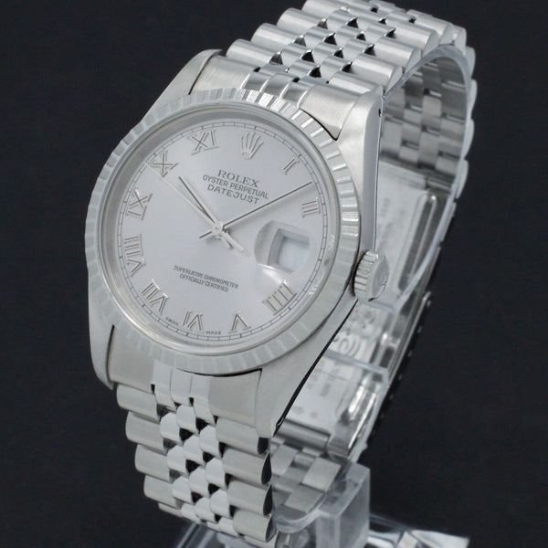 Rolex Datejust 16220 - 1991 - Rolex horloge - Rolex kopen - Rolex heren horloge - Trophies Watches