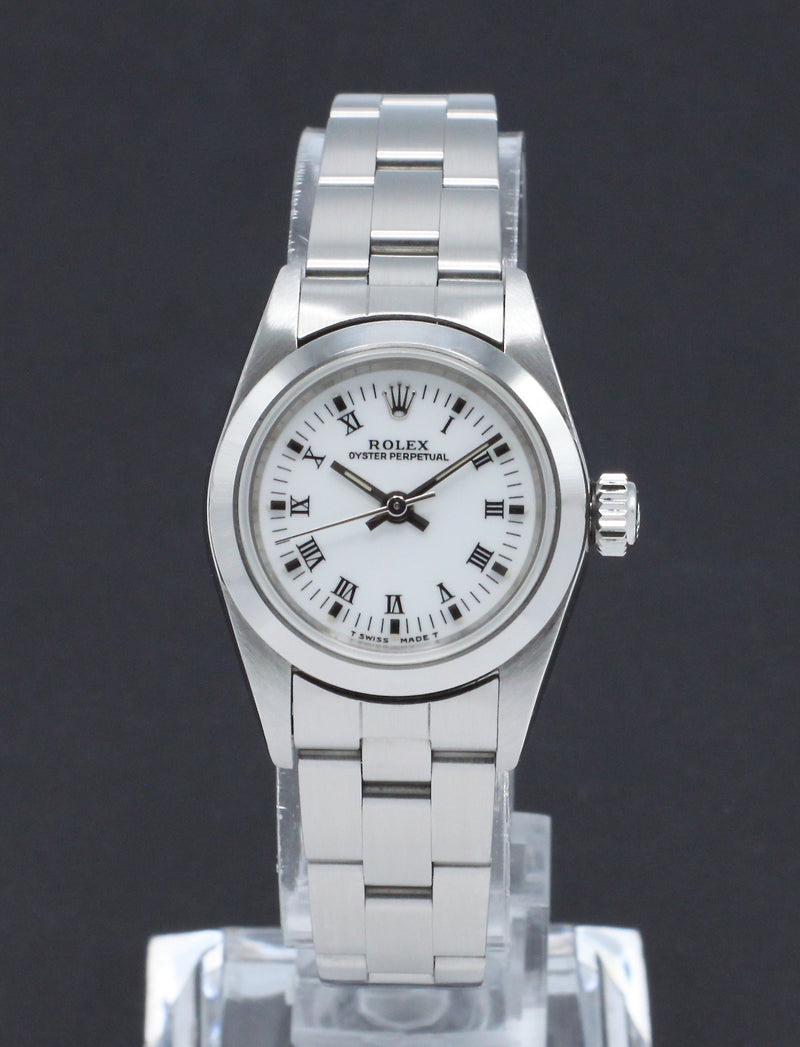 Rolex Oyster Perpetual 67180 - 1998 - Rolex horloge - Rolex kopen - Rolex dames horloge - Trophies Watches