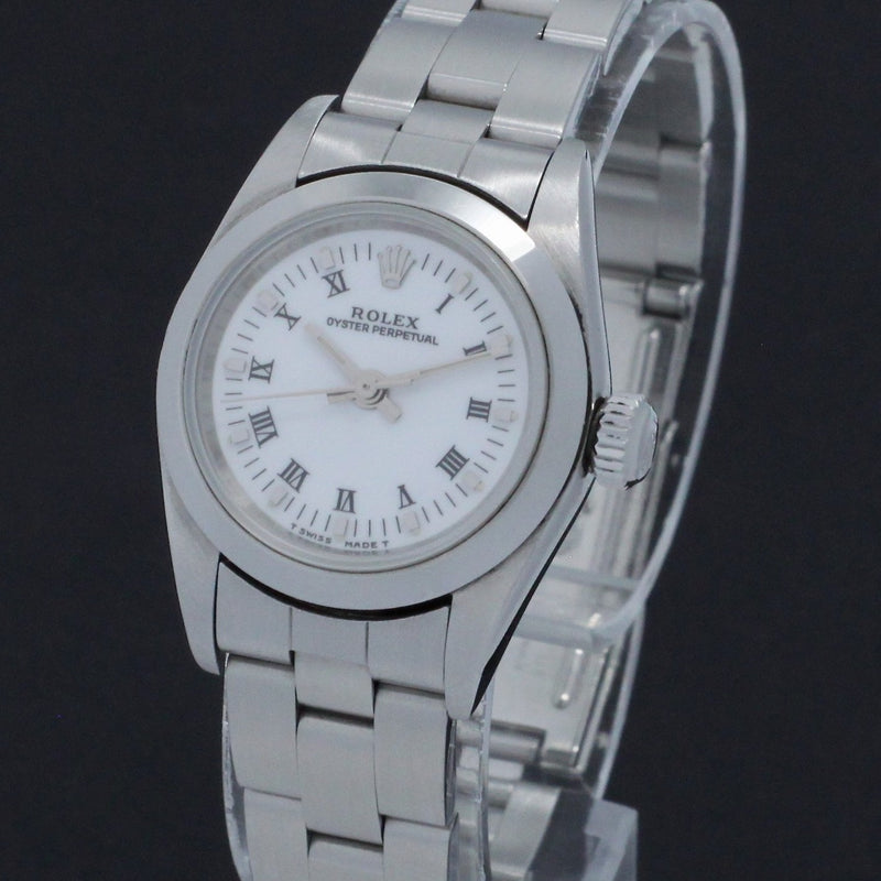 Rolex Oyster Perpetual 67180 - 1998 - Rolex horloge - Rolex kopen - Rolex dames horloge - Trophies Watches