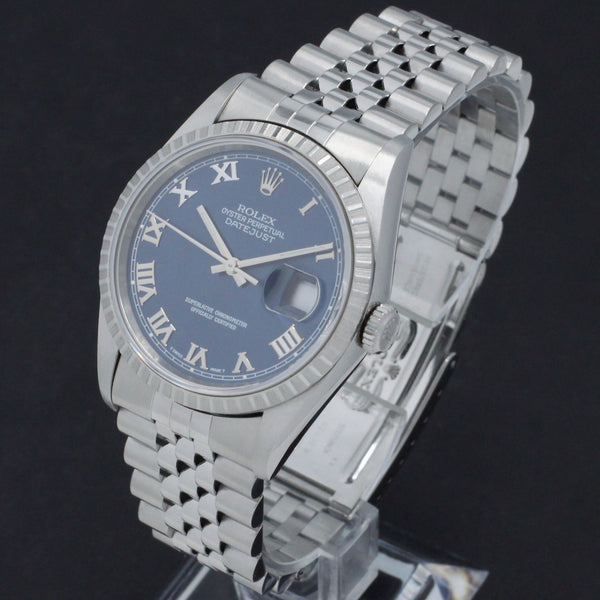 Rolex Datejust 16220 - 1997 - Rolex horloge - Rolex kopen - Rolex heren horloge - Trophies Watches