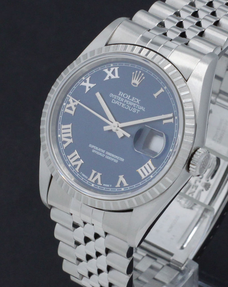 Rolex Datejust 16220 - 1997 - Rolex horloge - Rolex kopen - Rolex heren horloge - Trophies Watches