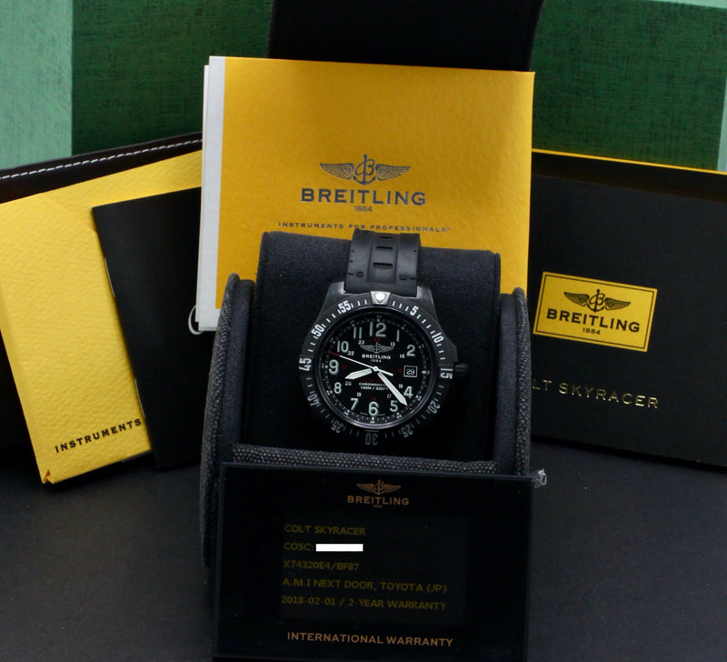 Breitling Colt Skyracer X74320E4/BF8 - 2018 - Breitling horloge - Breitling kopen - Breitling heren horloge - Trophies Watches