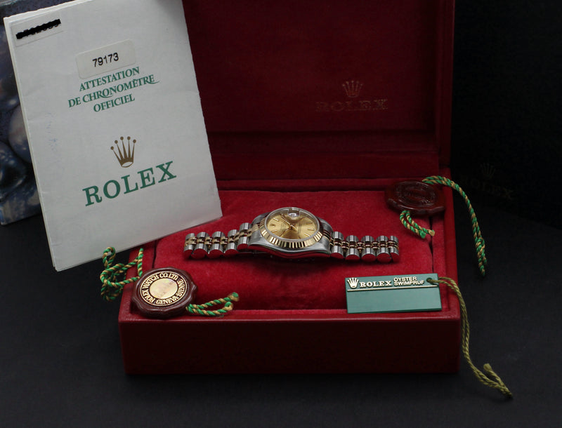 Rolex Lady-Datejust 79173 - 2001 - Rolex horloge - Rolex kopen - Rolex dames horloge - Trophies Watches