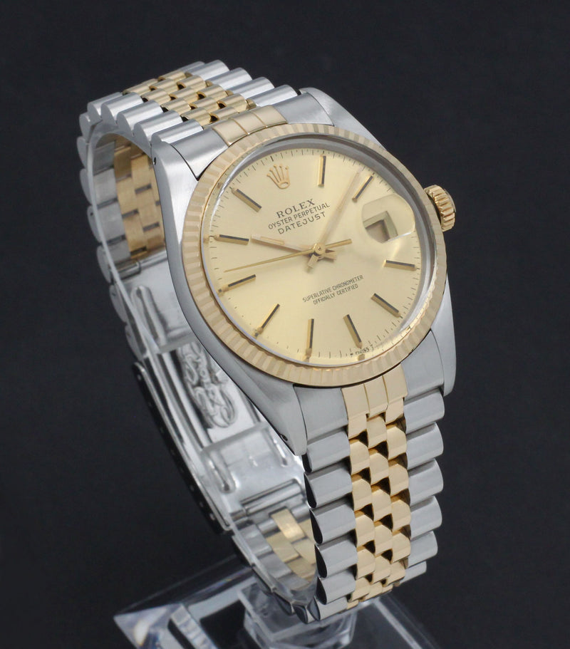 Rolex Datejust 16013 - 1985 - Rolex horloge - Rolex kopen - Rolex heren horloge - Trophies Watches