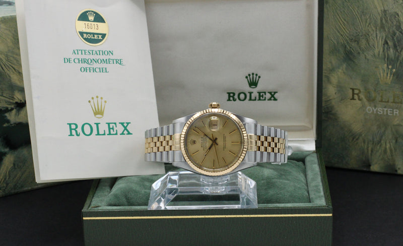 Rolex Datejust 16013 - 1985 - Rolex horloge - Rolex kopen - Rolex heren horloge - Trophies Watches