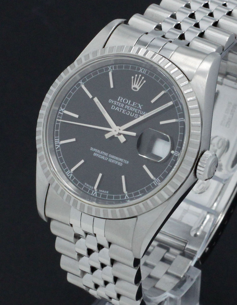 Rolex Datejust 16220 - 2002 - Rolex horloge - Rolex kopen - Rolex heren horloge - Trophies Watches