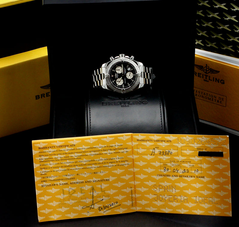 Breitling Colt Chronograph A73380 - 1996 - Breitling horloge - Breitling kopen - Breitling heren horloge - Trophies Watches