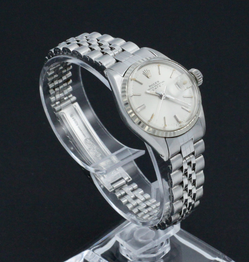 Rolex Oyster Perpetual Lady Date 6517 - 1971 - Rolex horloge - Rolex kopen - Rolex dames horloge -  Trophies Watches