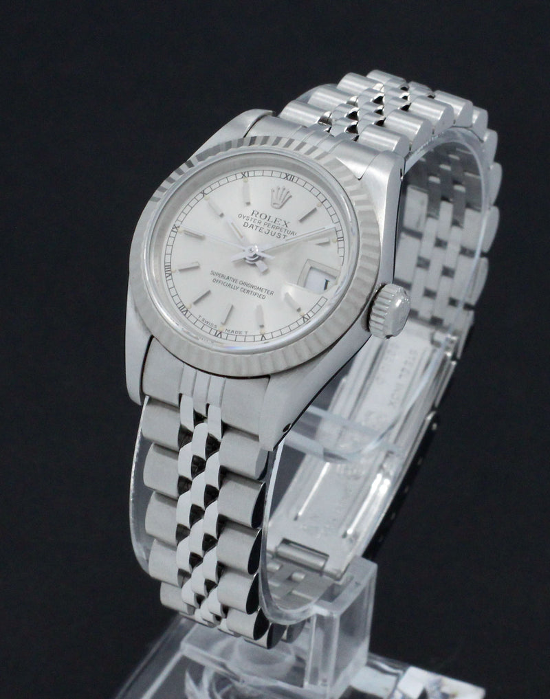 Rolex Oyster Perpetual Lady Datejust 69174 - 1990 - Rolex horloge - Rolex kopen - Rolex dames horloge - Trophies Watches