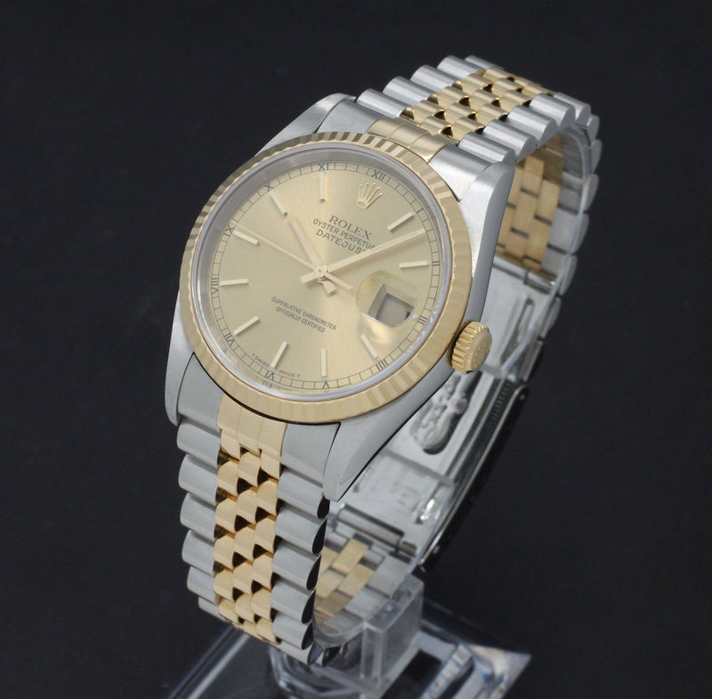 Rolex Datejust 16233 - 1999 - Rolex horloge - Rolex kopen - Rolex heren horloge - Trophies Watches