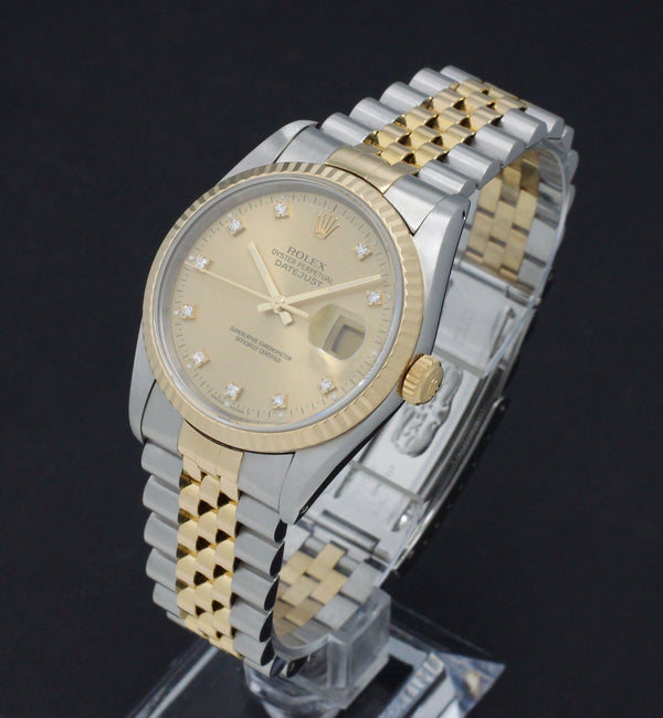 Rolex Datejust 16233G - 1991 - Rolex horloge - Rolex kopen - Rolex heren horloge - Trophies Watches