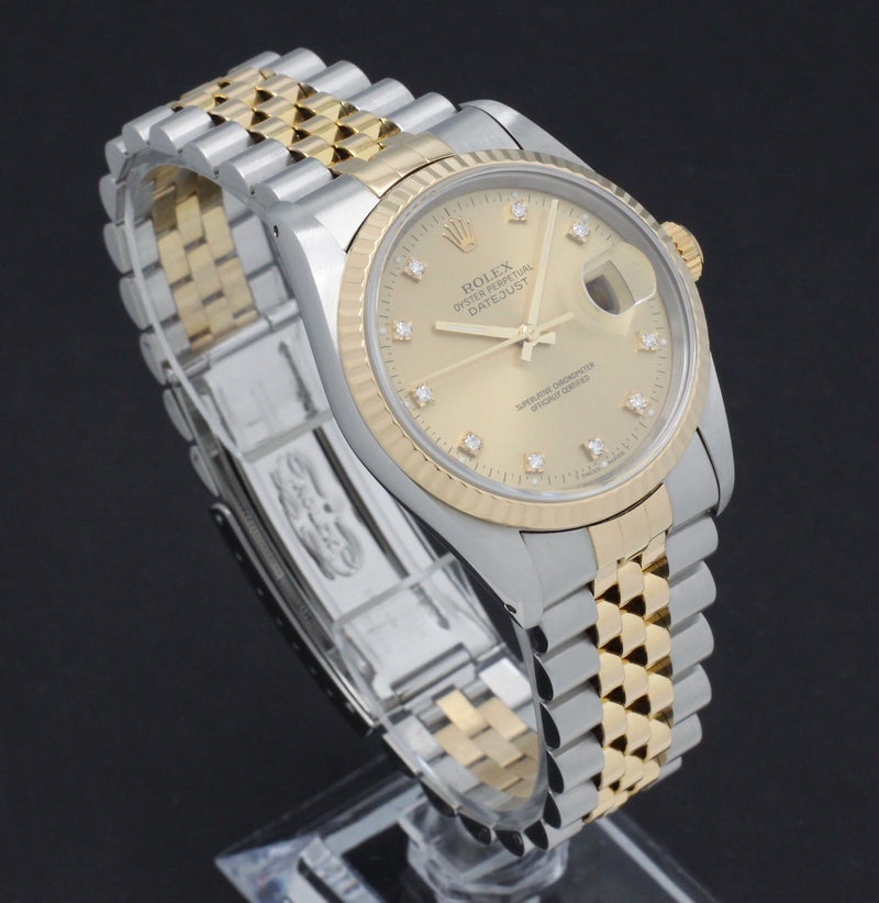 Rolex Datejust 16233G - 1991 - Rolex horloge - Rolex kopen - Rolex heren horloge - Trophies Watches