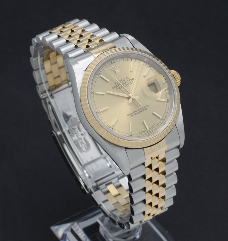 Rolex Datejust 16233 - 1999 - Rolex horloge - Rolex kopen - Rolex heren horloge - Trophies Watches