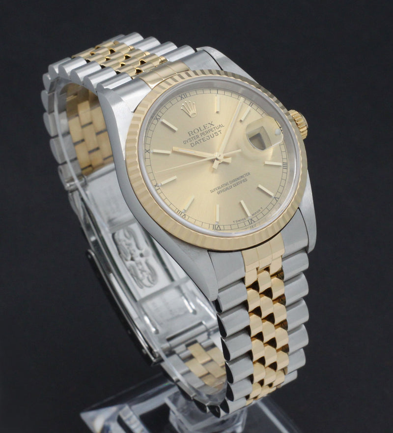 Rolex Datejust 16233 - 1999 - Rolex horloge - Rolex kopen - Rolex heren horloge - Trophies Watches