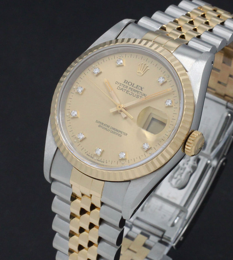 Rolex Datejust 16233G - 1992 - Rolex horloge - Rolex kopen - Rolex heren horloge - Trophies Watches