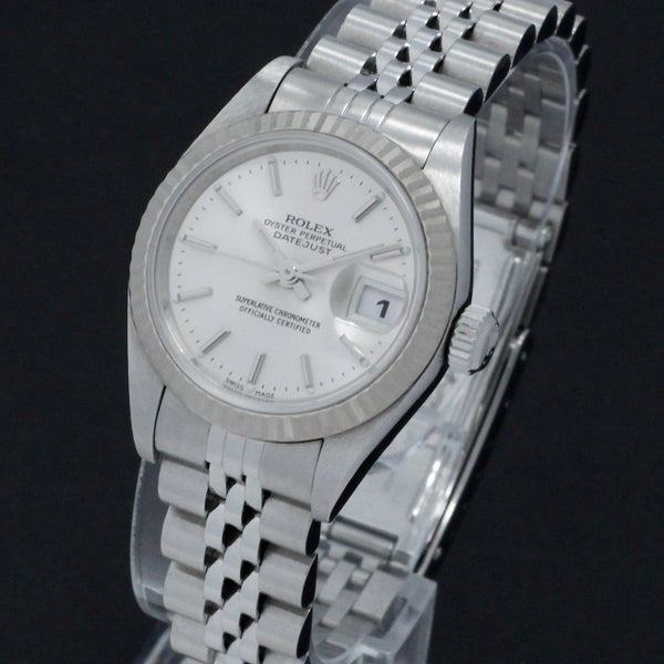 Rolex Oyster Perpetual Lady Datejust 79174 - 2001 - Rolex horloge - Rolex kopen - Rolex dames horloge - Trophies Watches