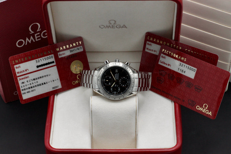 Omega Speedmaster 3211.50 - 2011 - Omega horloge - Omega kopen - Omega heren horloge - Trophies Watches