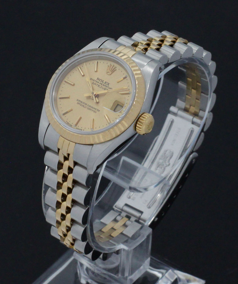 Rolex Lady-Datejust 69173 - 1990 - Rolex horloge - Rolex kopen - Rolex dames horloge - Trophies Watches