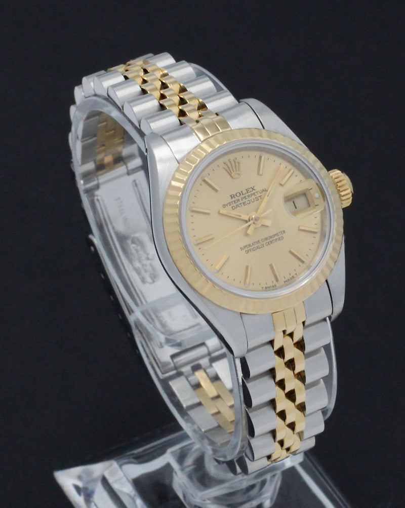 Rolex Lady-Datejust 69173 - 1990 - Rolex horloge - Rolex kopen - Rolex dames horloge - Trophies Watches