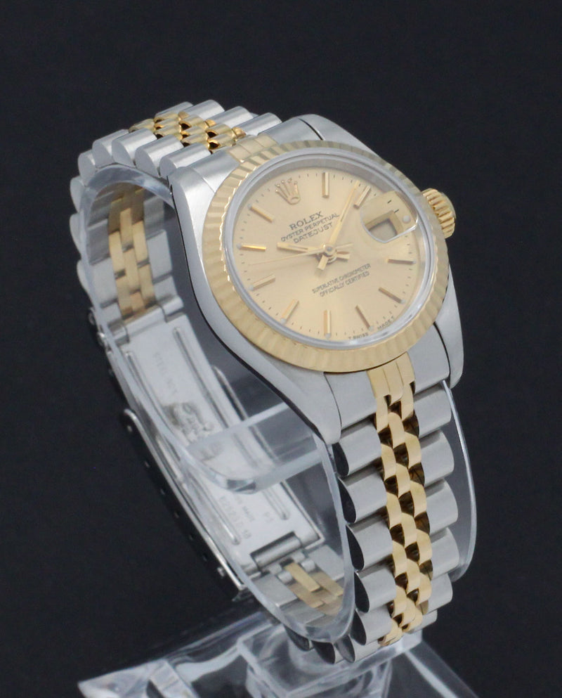 Rolex Lady-Datejust 69173 - 1990 - Rolex horloge - Rolex kopen - Rolex dames horloge - Trophies Watches