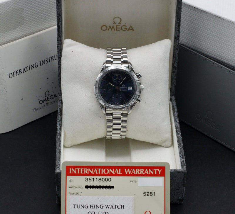 Omega Speedmaster 3511.80.00 - 1993 - Omega horloge - Omega kopen - Omega heren horloge - Trophies Watches