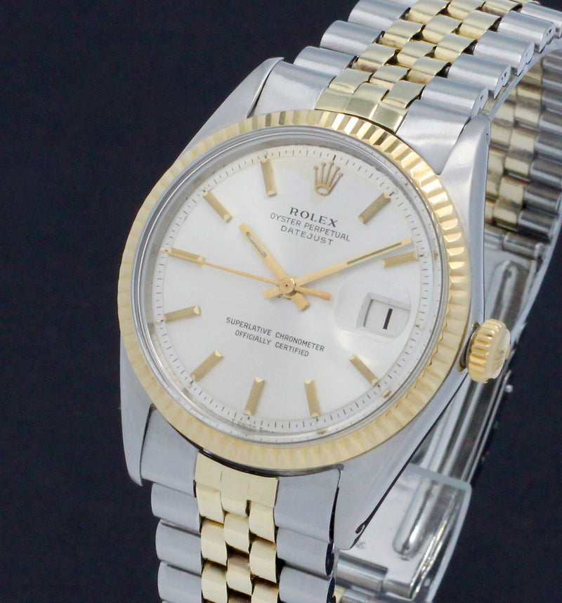 Rolex Datejust 1601 - 1969 - goud/staal - two/tone - Rolex horloge - Rolex kopen - Rolex heren horloge - Trophies Watches