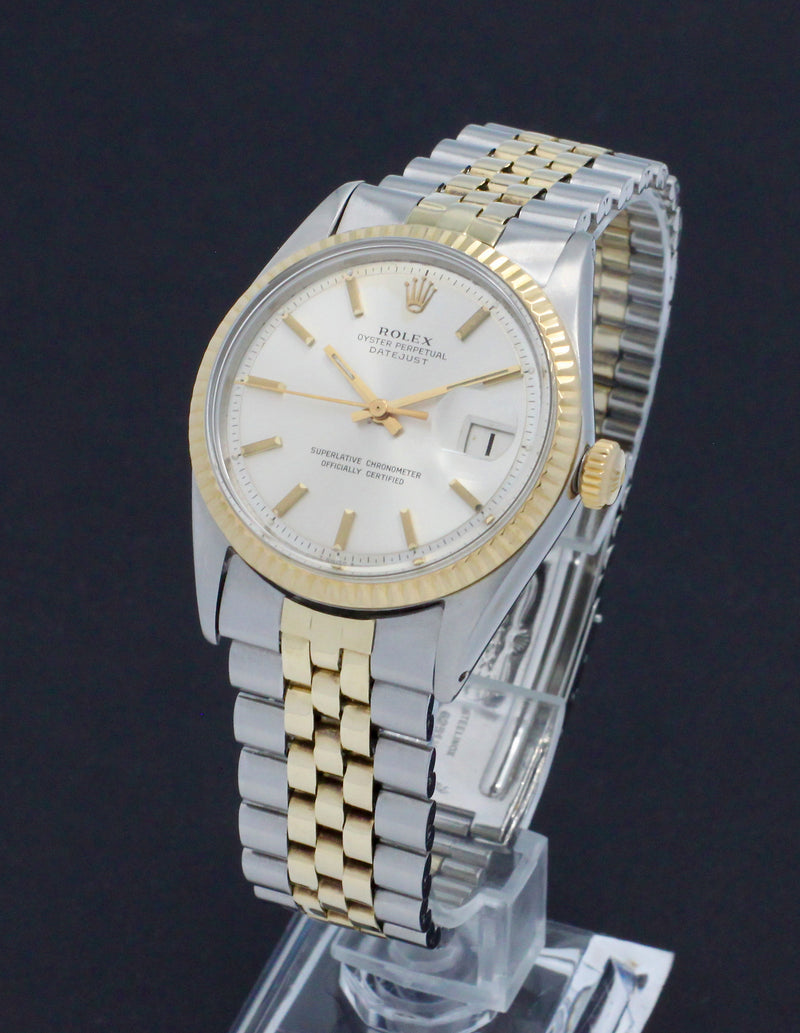 Rolex Datejust 1601 - 1969 - goud/staal - two/tone - Rolex horloge - Rolex kopen - Rolex heren horloge - Trophies Watches