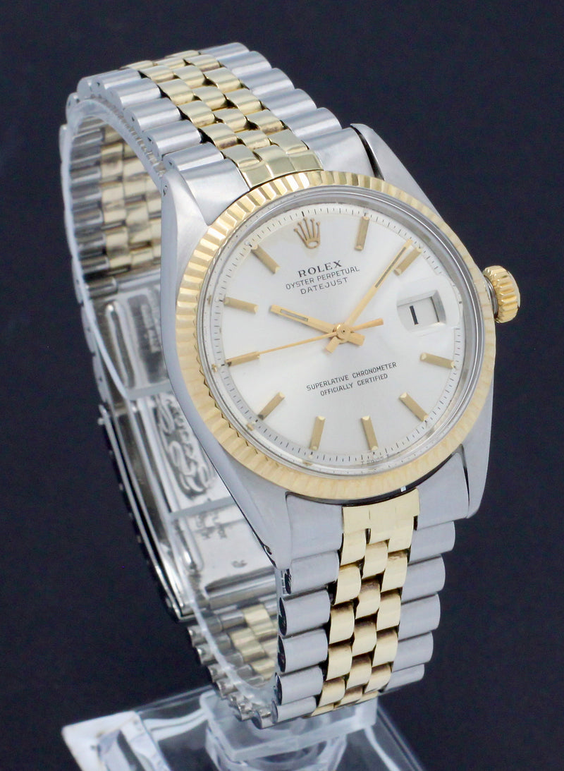 Rolex Datejust 1601 - 1969 - goud/staal - two/tone - Rolex horloge - Rolex kopen - Rolex heren horloge - Trophies Watches