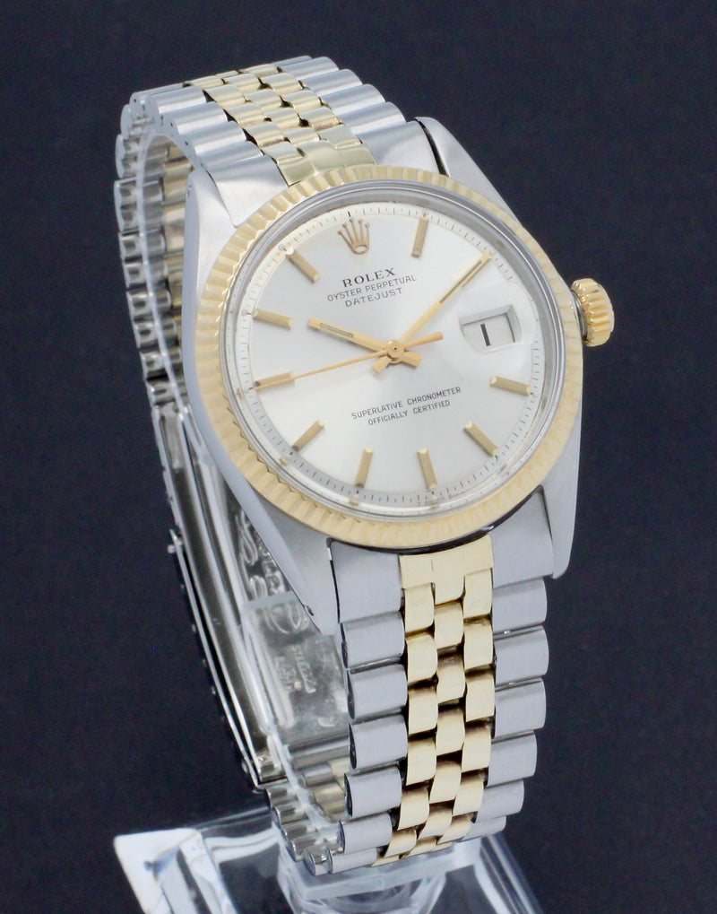 Rolex Datejust 1601 - 1969 - goud/staal - two/tone - Rolex horloge - Rolex kopen - Rolex heren horloge - Trophies Watches