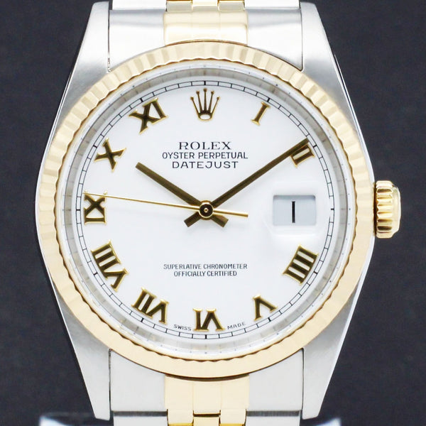 Rolex Datejust 16233 - 2001 - Rolex horloge - Rolex kopen - Rolex heren horloge - Trophies Watches