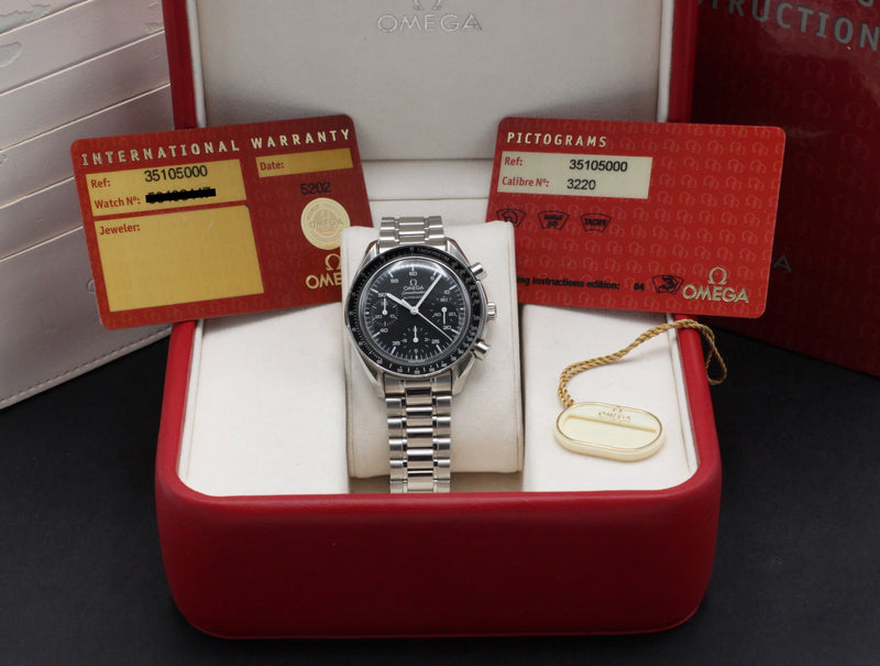 Omega Speedmaster Reduced 3510.50.00 - 1998 - Omega horloge - Omega kopen - Omega heren horloge - Trophies Watches