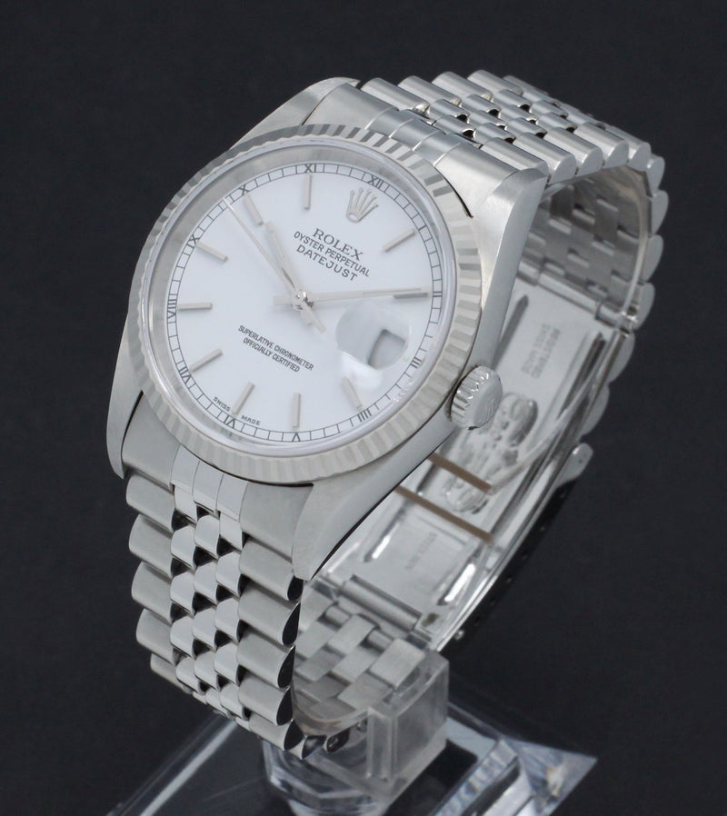 Rolex Datejust 16234 - 2002 - Rolex horloge - Rolex kopen - Rolex heren horloge - Trophies Watches