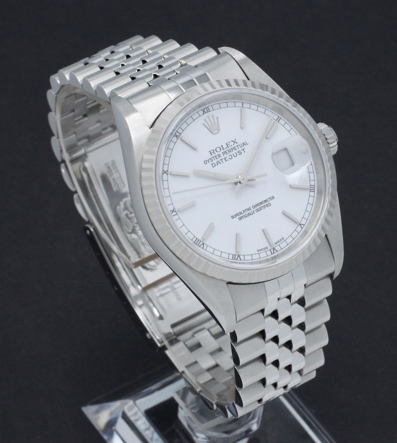 Rolex Datejust 16234 - 2002 - Rolex horloge - Rolex kopen - Rolex heren horloge - Trophies Watches