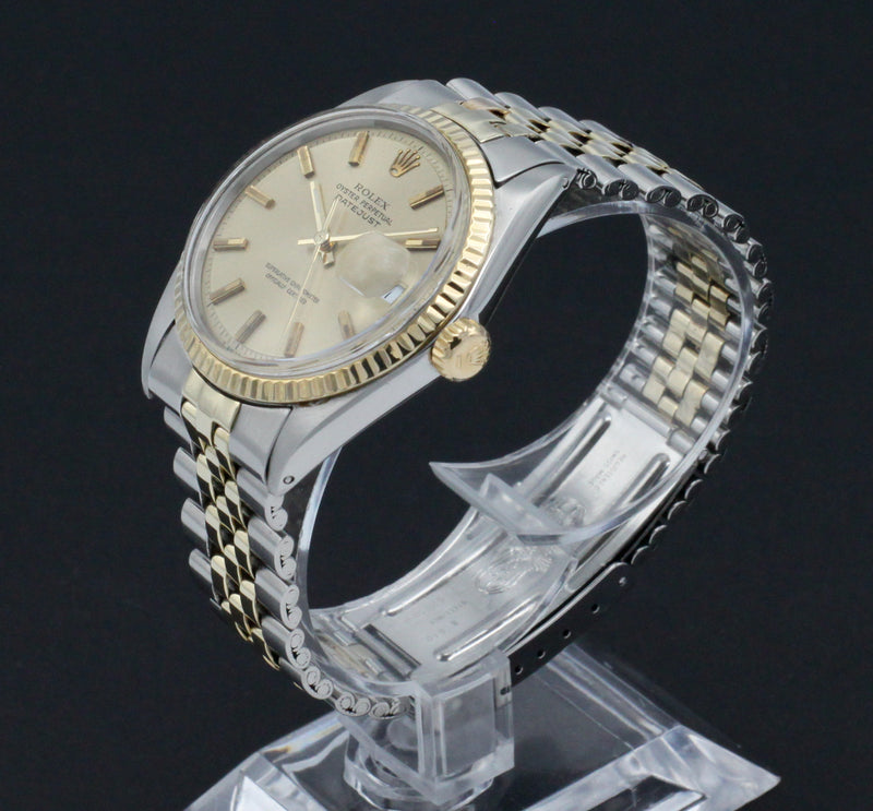 Rolex Datejust 1601 - 1971 - goud/staal - two/tone - Rolex horloge - Rolex kopen - Rolex heren horloge - Trophies Watches