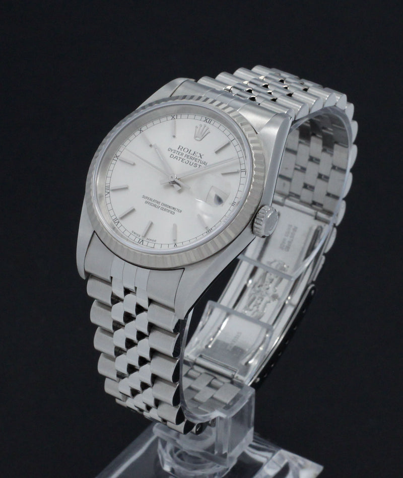 Rolex Datejust 16234 - 2002 - Rolex horloge - Rolex kopen - Rolex heren horloge - Trophies Watches