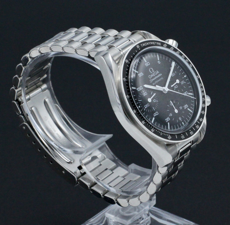 Omega Speedmaster Reduced 3510.50.00 - 1998 - Doos en papieren - Omega horloge - Omega kopen - Omega heren horloge - Trophies Watches